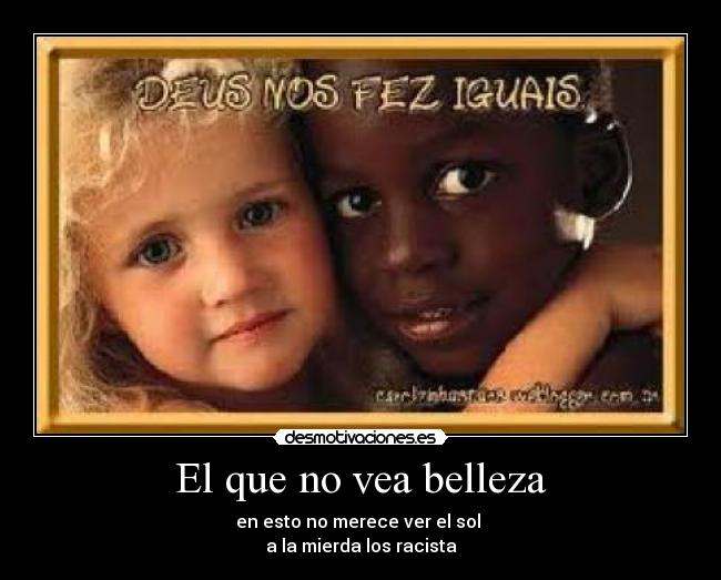 carteles racista jilipollas desmotivaciones