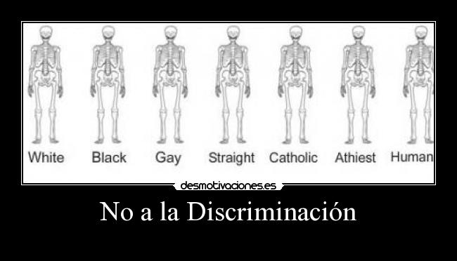 No a la Discriminación - 