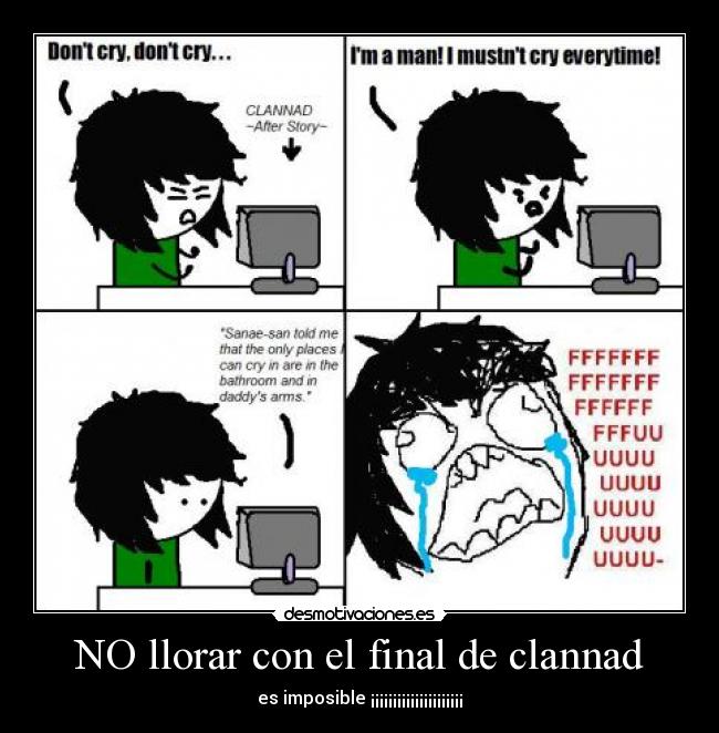 carteles llorar amor realidad conmovedor genial anime angel desmotivaciones