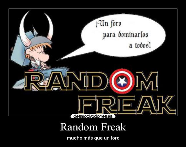 Random Freak - mucho más que un foro