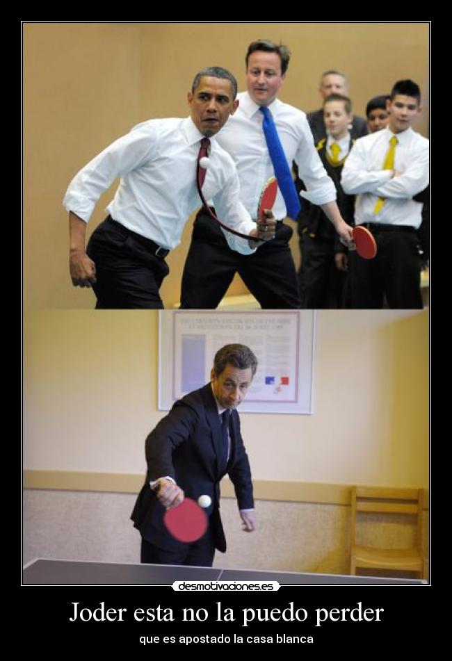 Joder esta no la puedo perder -