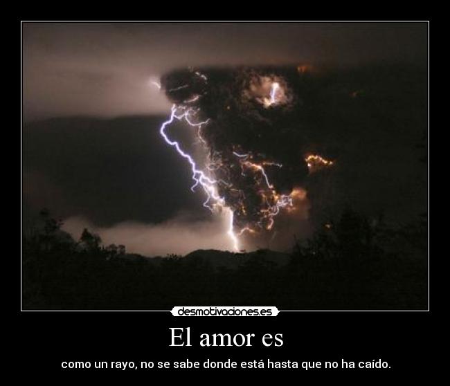 El amor es -