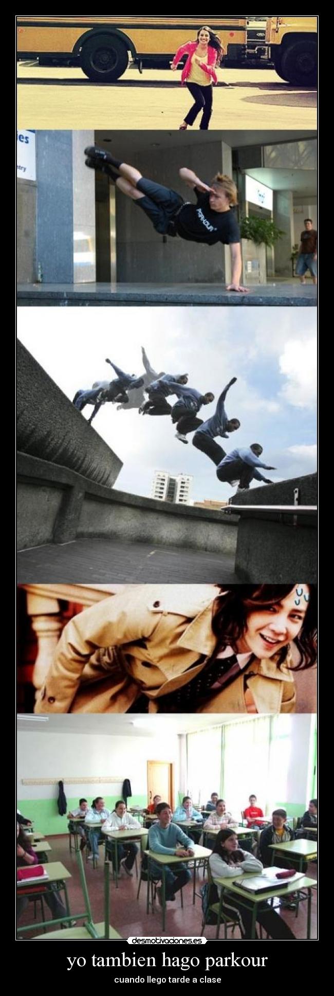 yo tambien hago parkour - 
