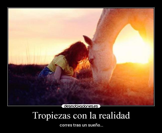 Tropiezas con la realidad - 