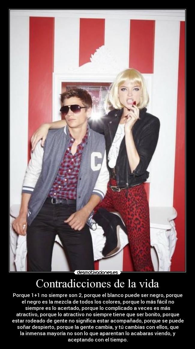 Contradicciones de la vida - 