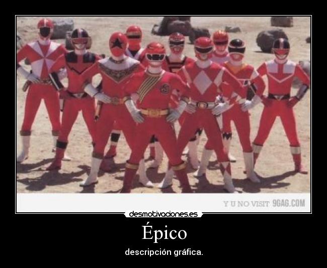 carteles rangers rojos satchroy desmotivaciones