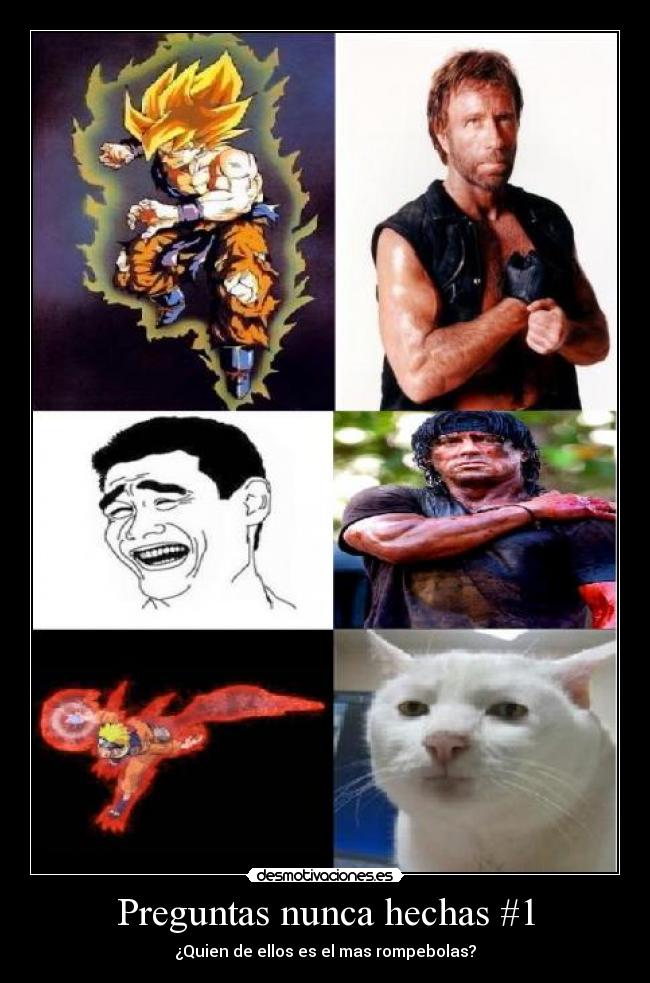 Preguntas nunca hechas #1 -