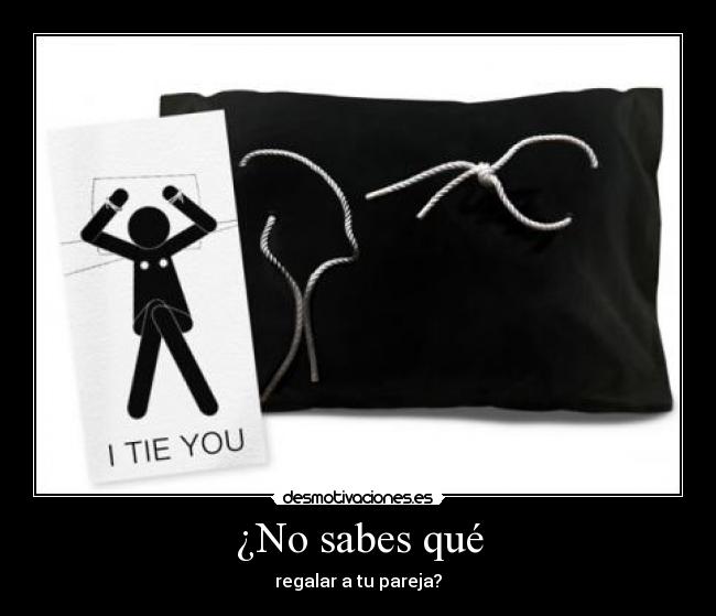 ¿No sabes qué - regalar a tu pareja?