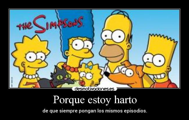Porque estoy harto - 
