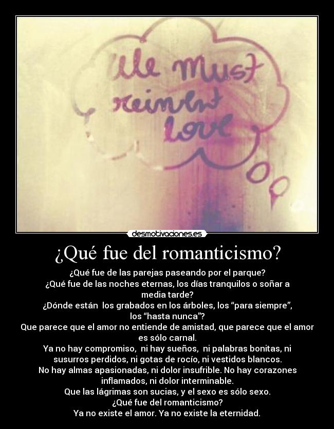 ¿Qué fue del romanticismo? - 