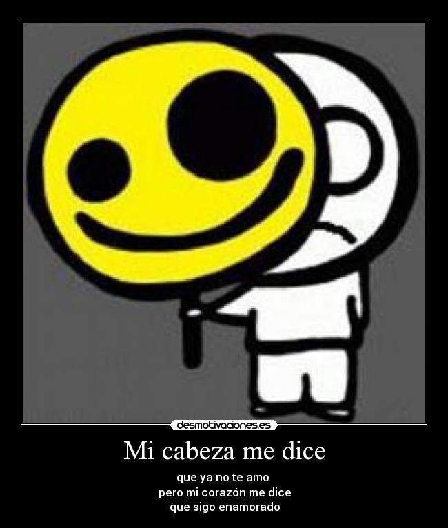 Mi cabeza me dice -
