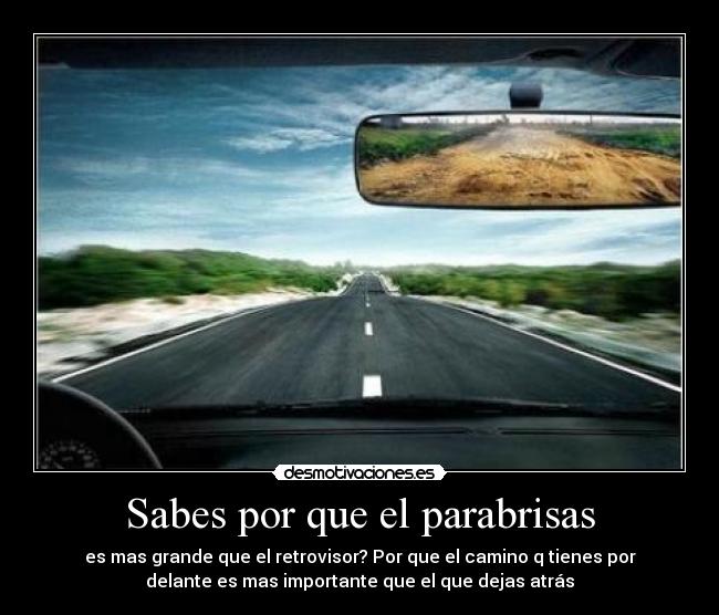 Sabes por que el parabrisas - 