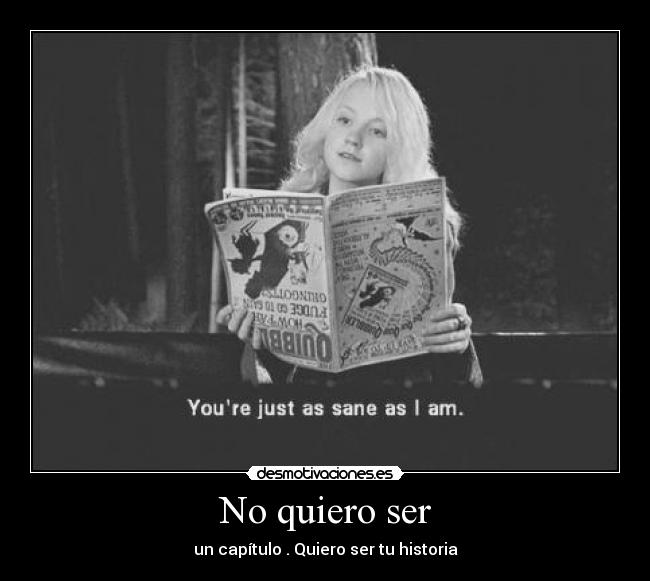 No quiero ser - 