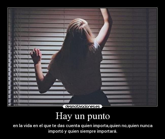 Hay un punto -