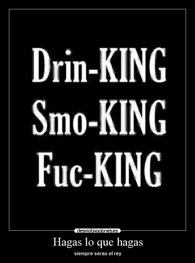 Hagas lo que hagas -