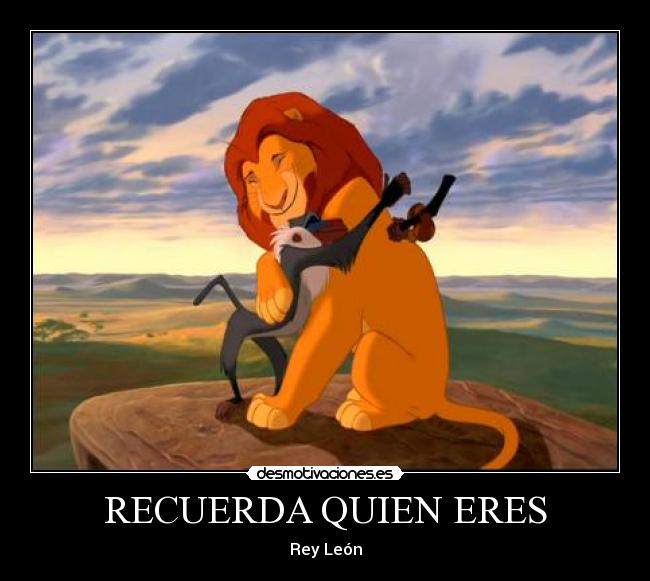 RECUERDA QUIEN ERES -