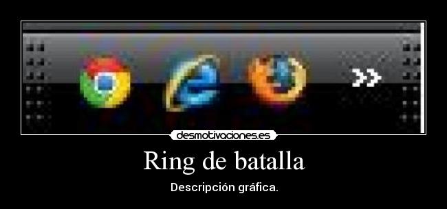 Ring de batalla - Descripción gráfica.