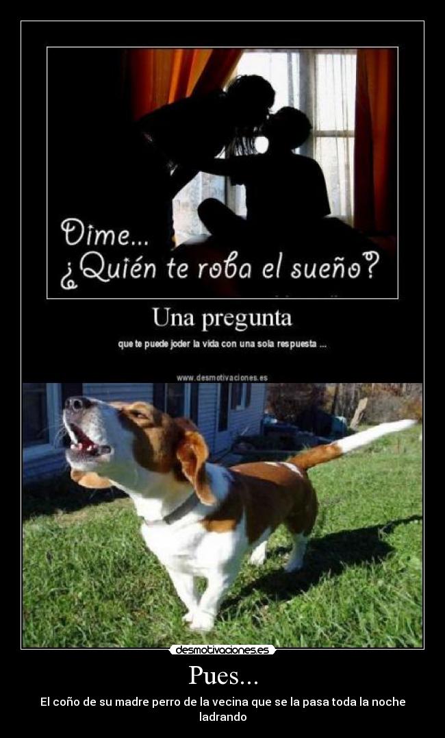 carteles perro cono madre desmotivaciones