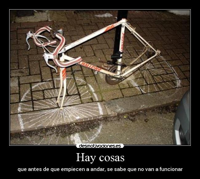 Hay cosas -