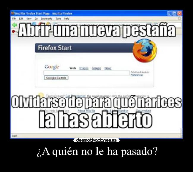 ¿A quién no le ha pasado? - 