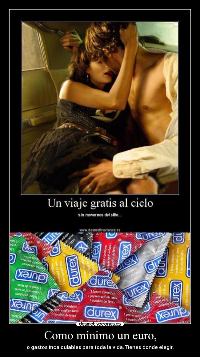 Como mínimo un euro, -