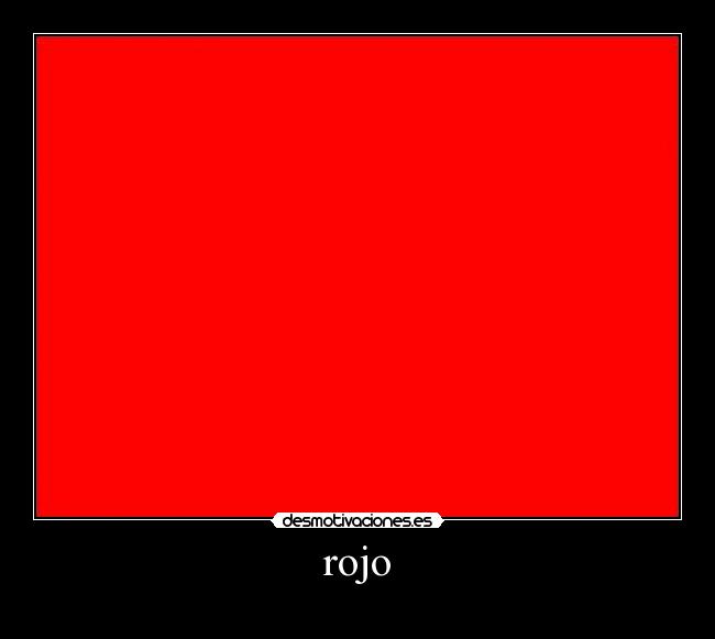 rojo -
