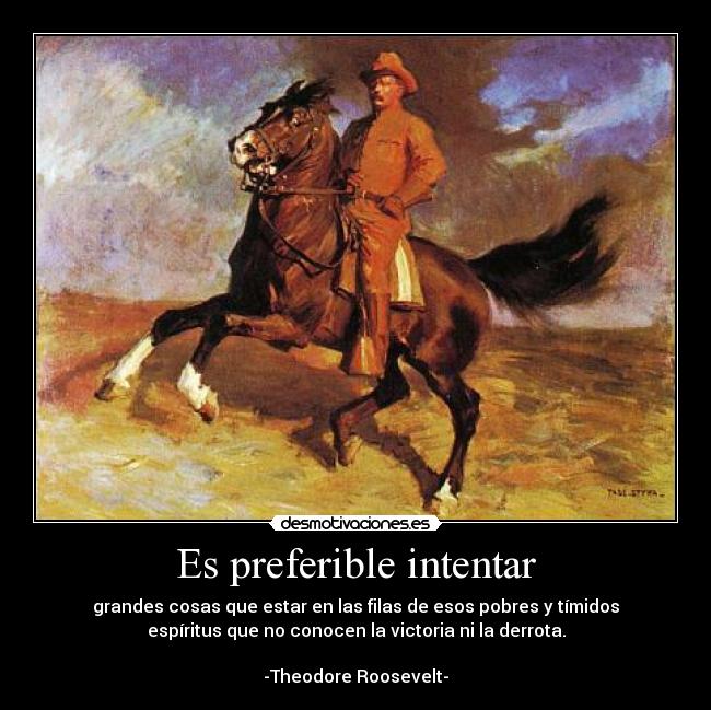 Es preferible intentar -