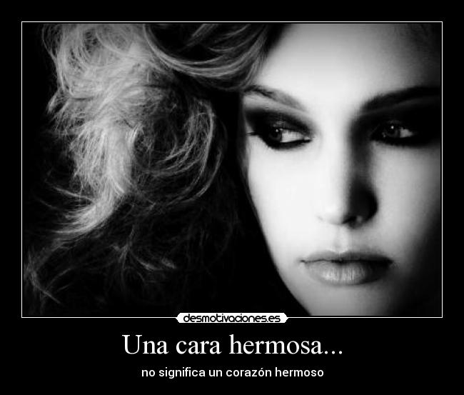 Una cara hermosa... - 
