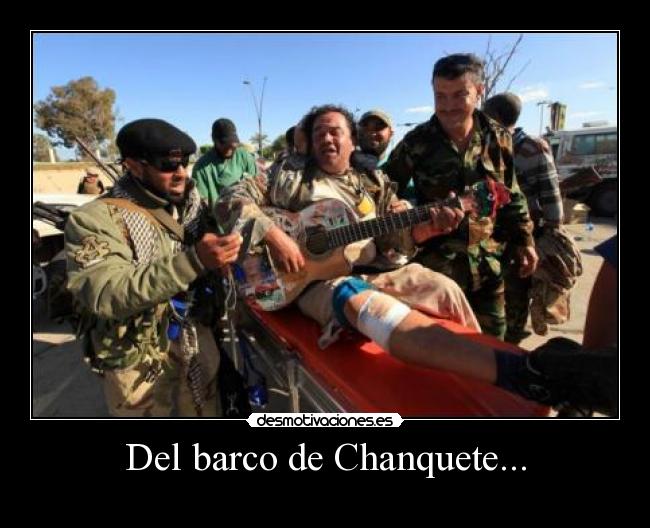 Del barco de Chanquete... -