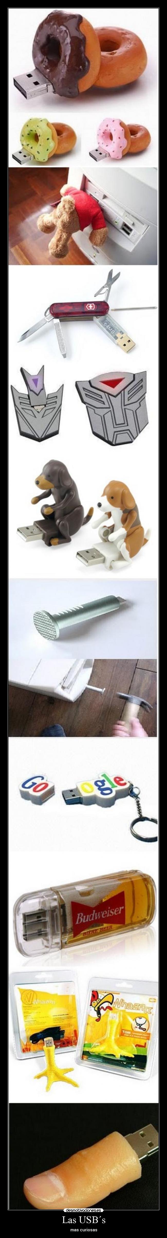 Las USB´s - mas curiosas