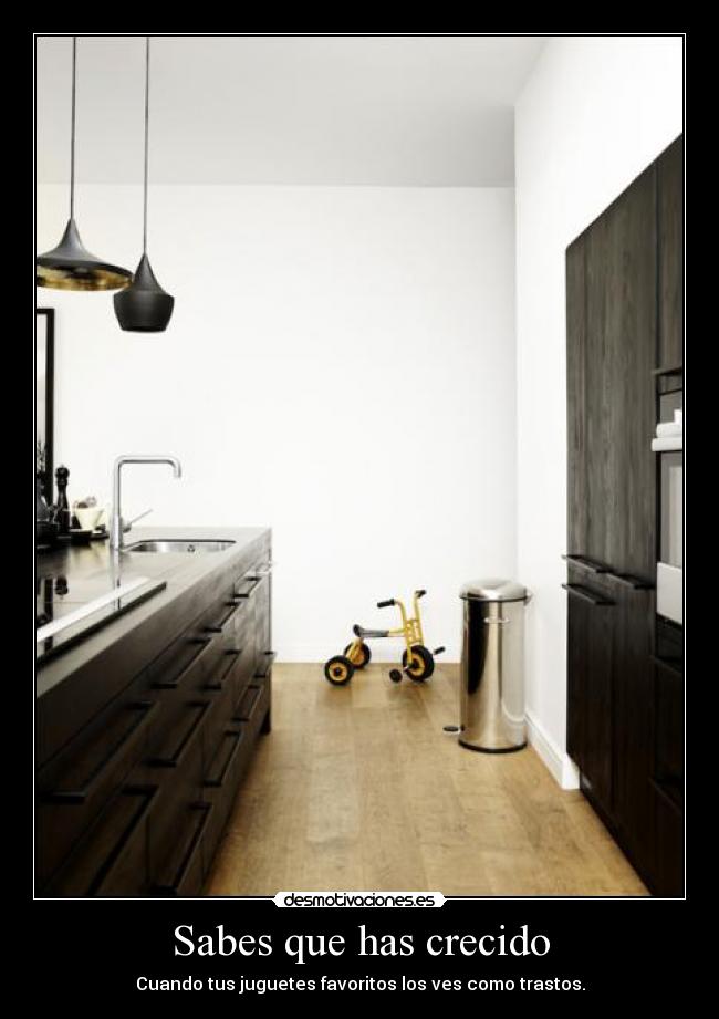 Sabes que has crecido - 