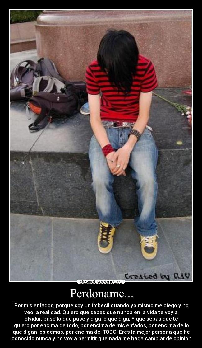 carteles perdoname ciego veo realidad desmotivaciones