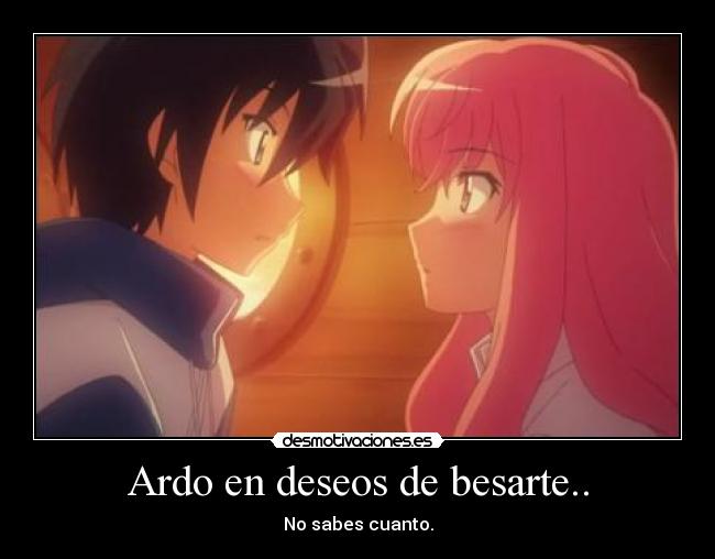 carteles deseos saito louise zero tsukaima desmotivaciones