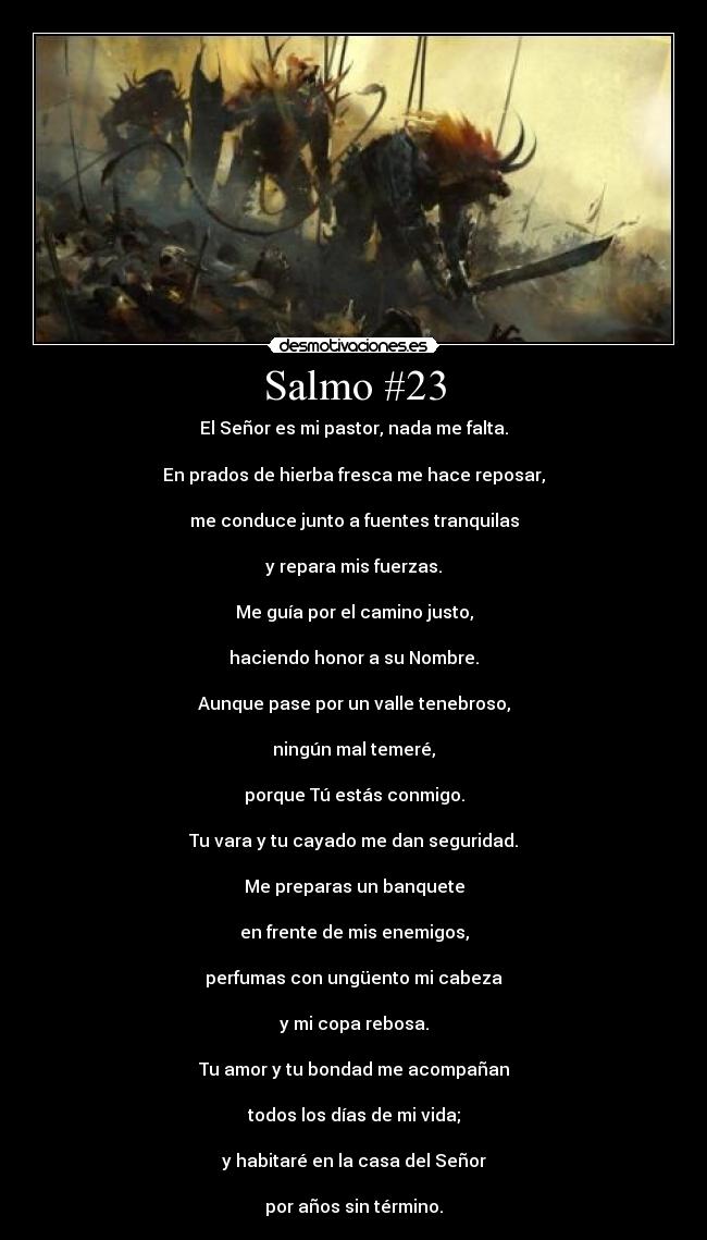 Salmo #23 - 