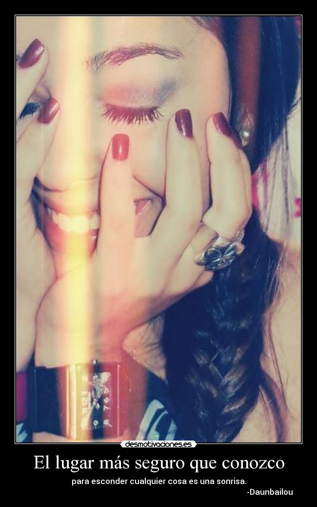 El lugar más seguro que conozco -