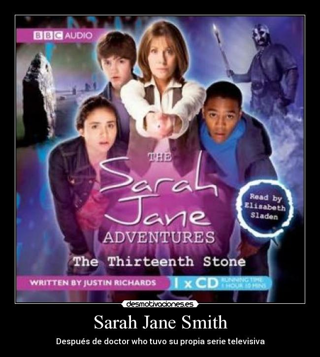 Sarah Jane Smith - Después de doctor who tuvo su propia serie televisiva