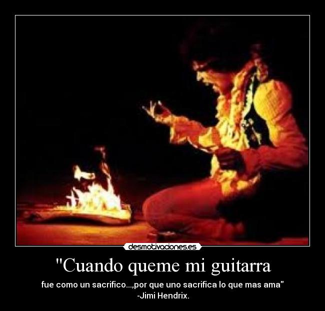 Cuando queme mi guitarra - 