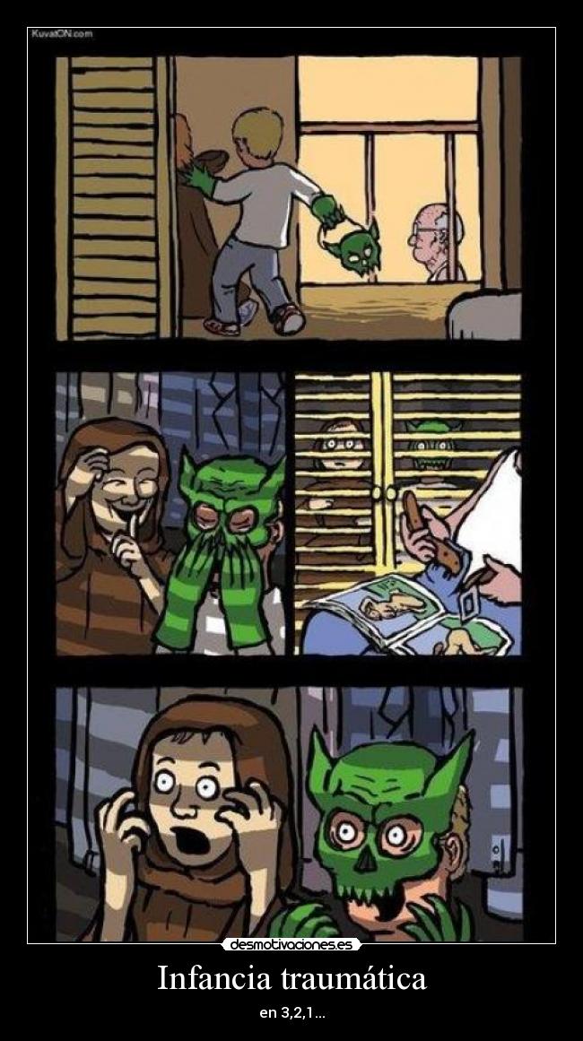 carteles infancia guillari elclanviral desmotivaciones