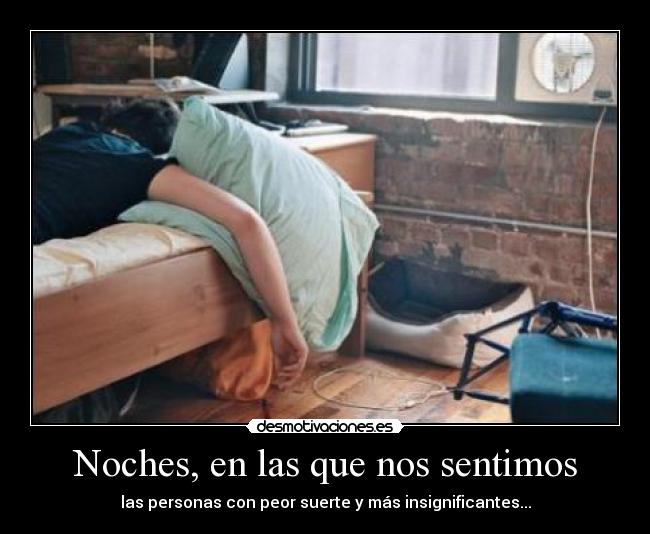 Noches, en las que nos sentimos - 