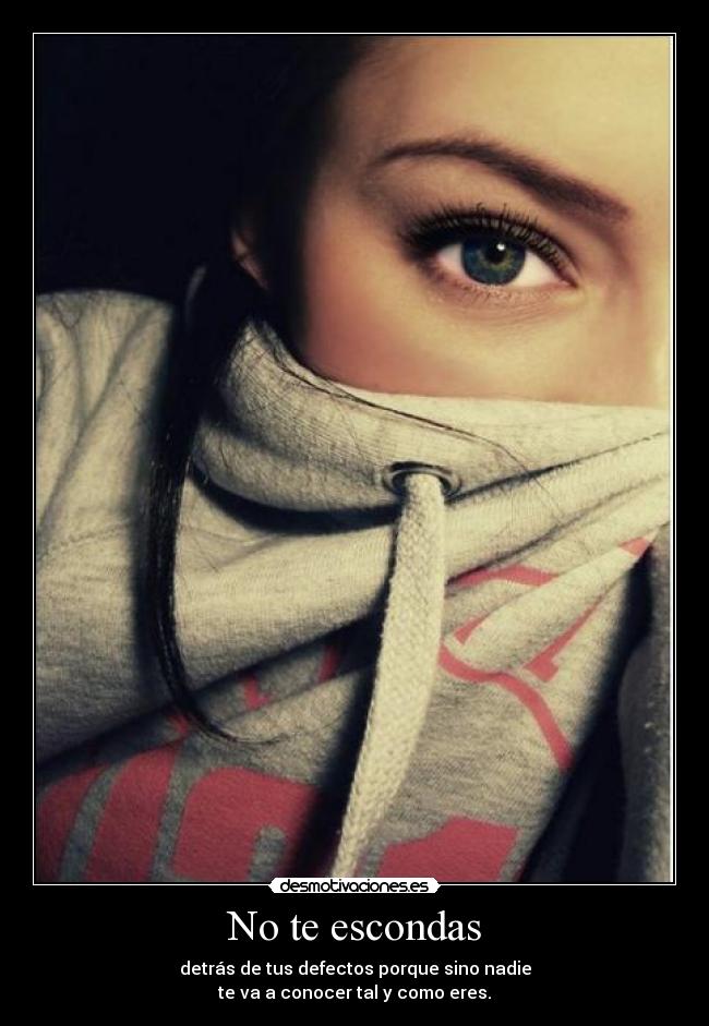 No te escondas - 