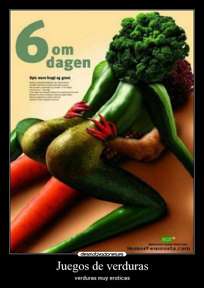 Juegos de verduras - verduras muy eroticas