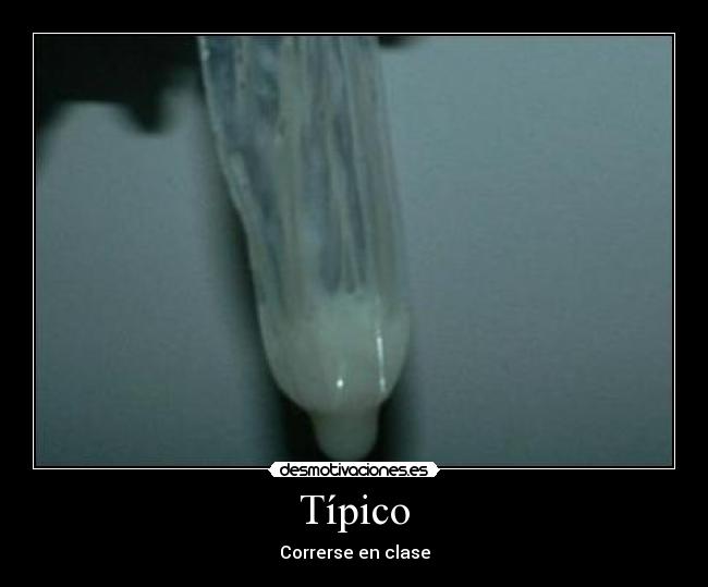 Típico - Correrse en clase