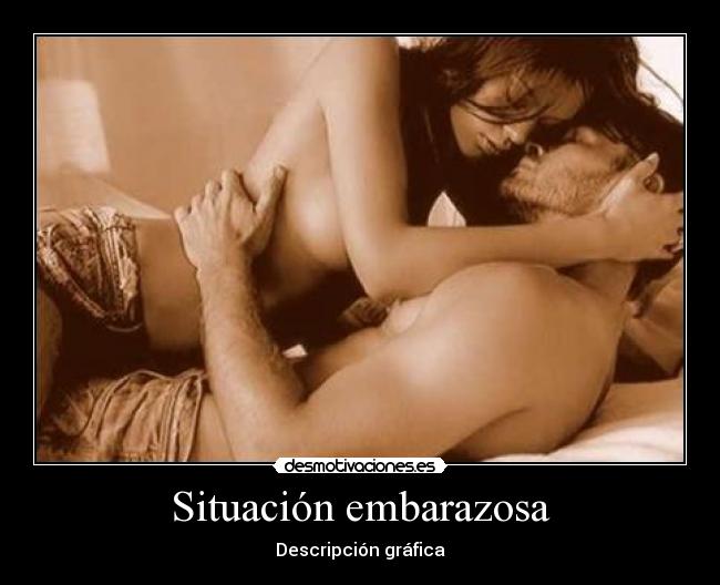 Situación embarazosa - Descripción gráfica