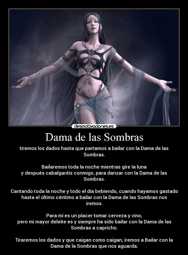 Dama de las Sombras - 