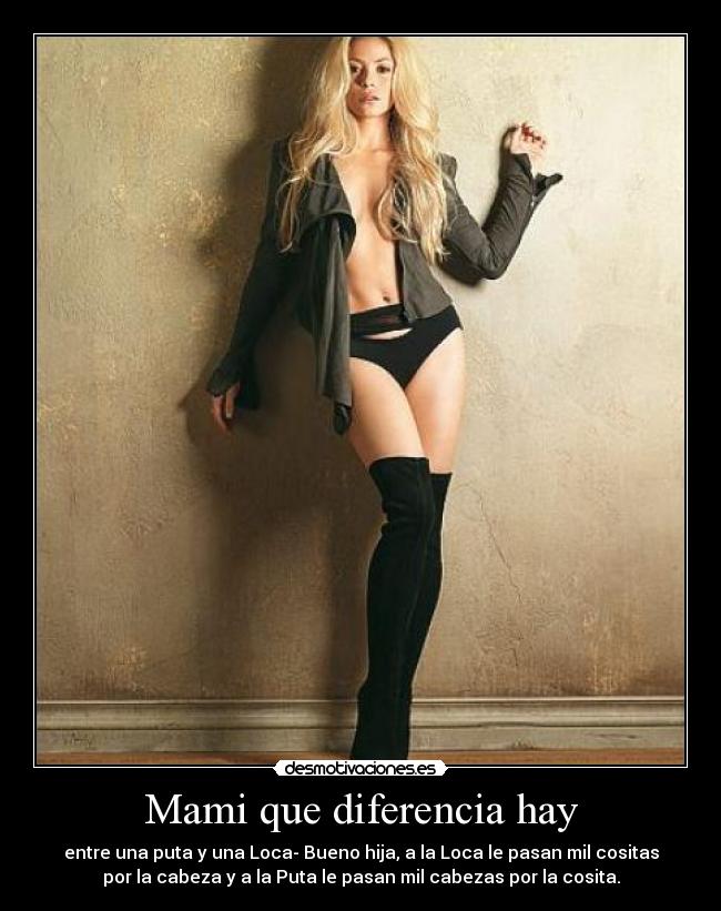 Mami que diferencia hay - 