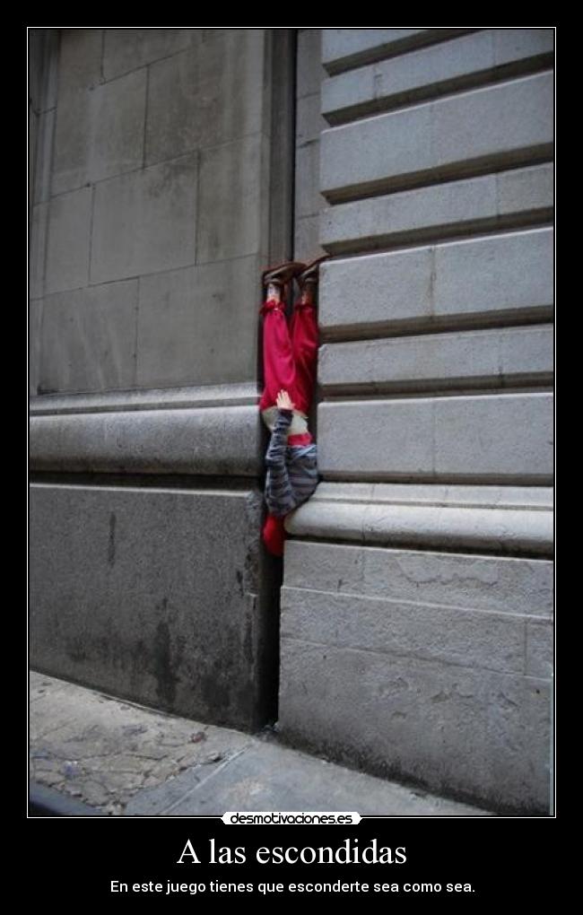 A las escondidas -
