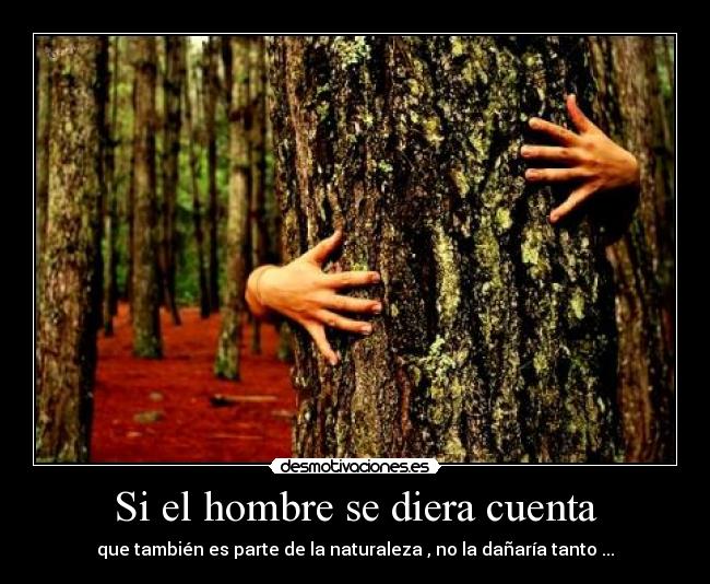 Si el hombre se diera cuenta -