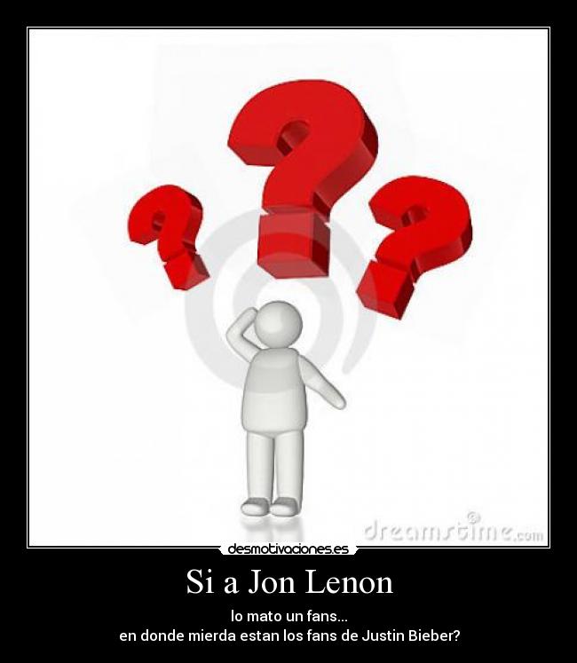Si a Jon Lenon -