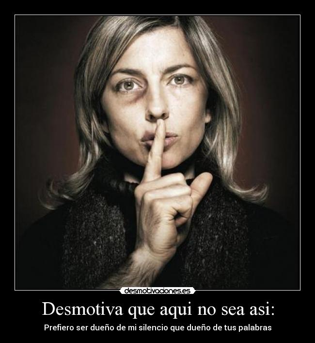 Desmotiva que aqui no sea asi: - 