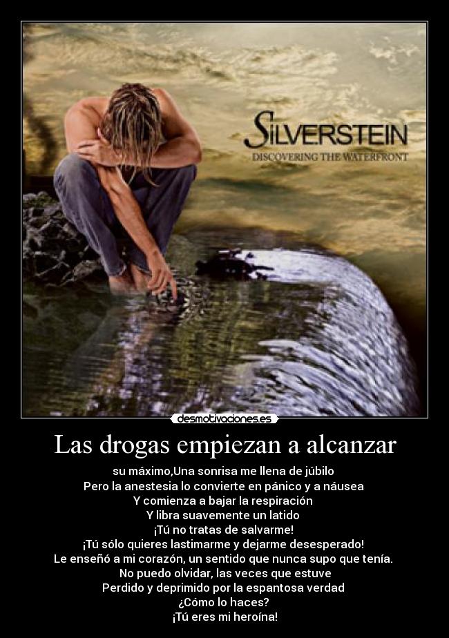 carteles heroine silverstein rock screamo desmotivaciones